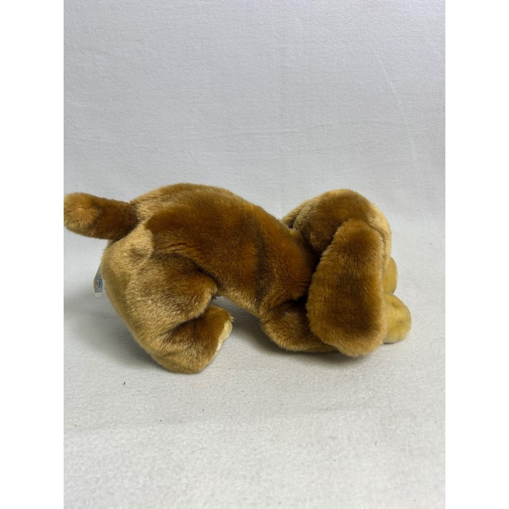 Vintage Animal Alley Toys R Us Dog 13" Brown Tan Floppy Ear Plush 2000 Puppy - Picture 8 of 11